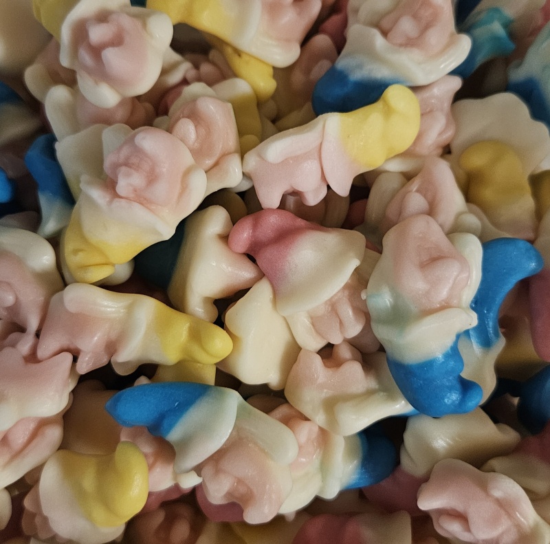 Witches Heads Gummy Halloween Pick & Mix Sweets Kingsway 100g